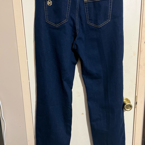 NWT Michael Kors Indigo Blue Jeans Size 10 - Picture 4 of 9